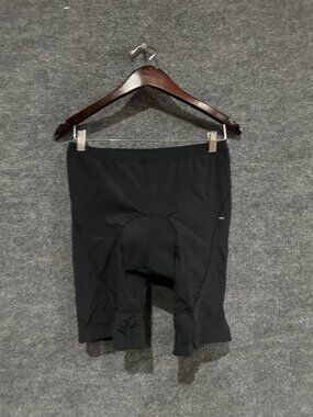 Beroy Cycling Shorts Womens XL Black Padded Chamois 9 Inseam Bike Stretch Road
